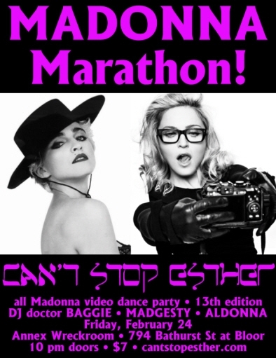 Can't Stop Esther - MADONNA Marathon